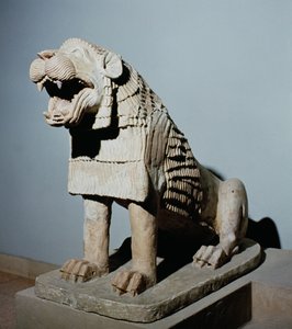 Leone (terracotta)